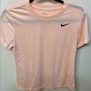 Nike Women's Light Pink Short Sleeve Tee